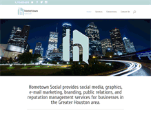 Tablet Screenshot of hometownsocial.net
